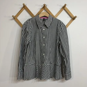 Ralph Lauren Top Ruffle Shirt XS - Picture 1 of 7