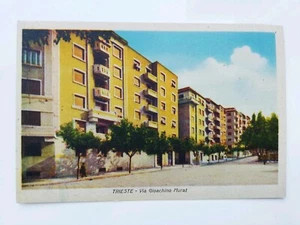 TRIESTE CARTOLINA ILLUSTRATA A COLORI   VIA GIOACCHINO MURAT  - Imagen 1 de 2