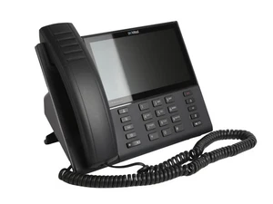 IP / VoIP Phone Mitel 6940 SIP Black PoE Handset Stand - Bild 1 von 4