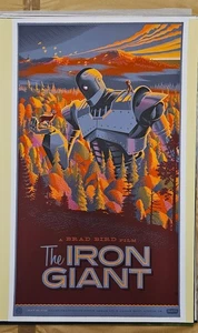 The iron giant by Laurent Durieux - Sold Out Mondo Print - WYSIWYG - Picture 1 of 1