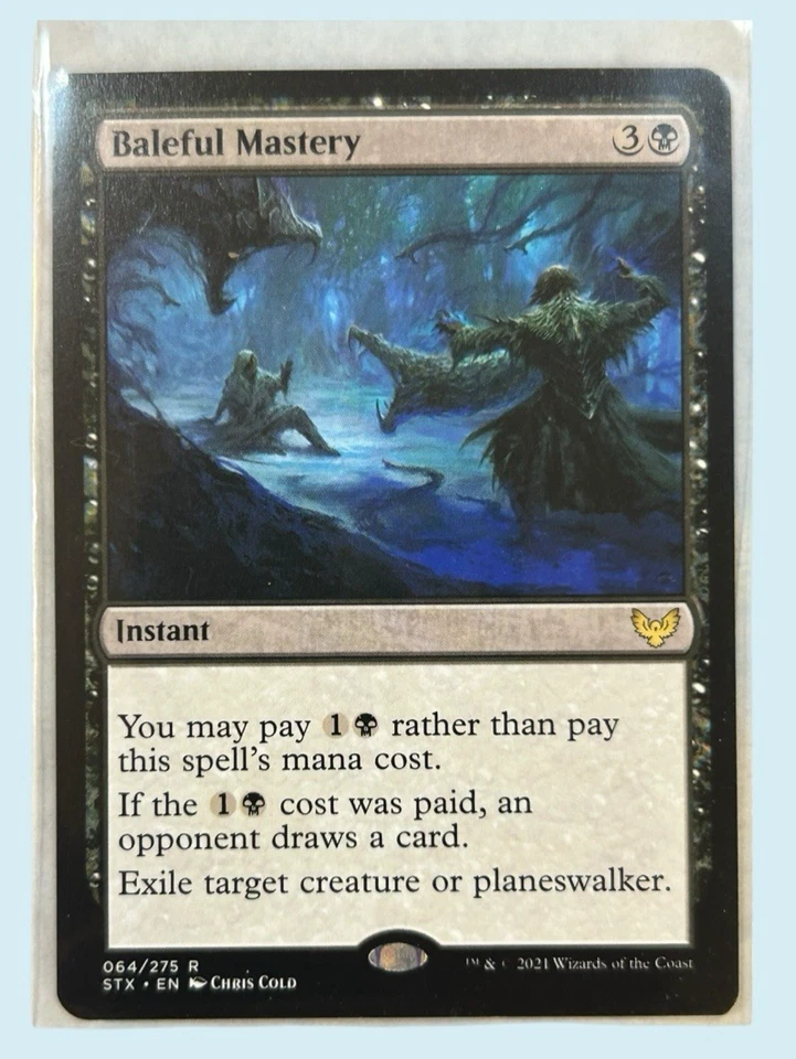 Baleful Mastery, Strixhaven, NM Near Mint, Magic the Gathering MTG - Image 1 of 1