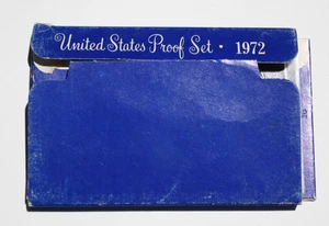 1972 US Mint Proof Set Original Mint Packaging - Picture 1 of 3