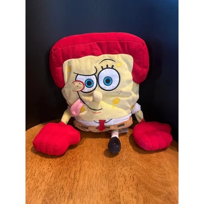 Plush Rare Spongebob Squarepants Karate Stuffed Figure - Nickelodeon - 12" Tall - Image 1 of 4