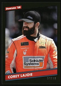 2019 Panini Donruss Racing #137 Corey Lajoie /99 - Bild 1 von 2