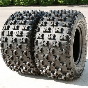 2 Tires 20x10.00-9 20x10-9 Forerunner Eos AT A/T All Terrain ATV UTV 39F 6 Ply - Picture 1 of 8