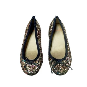 Crewcuts Glitter Ballet Flats Size 12 - Picture 1 of 7