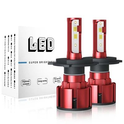 Kit de faros LED para Lexus LS400 1993-1997 2 PIEZAS H4/9003 bombillas blancas haz alto/bajo Foto 1 de 4