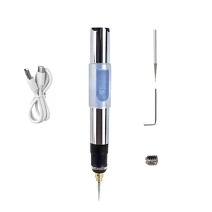 Mini Cordless Electric Engraving Pen Grinder For Carving Drilling Grinding DIY - Picture 1 of 9