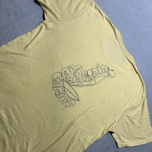 Y2k 2000s Patagonia Cardiff Shirt Mens XL Retro Surfer Fitz Roy Andy Davis - Picture 1 of 8