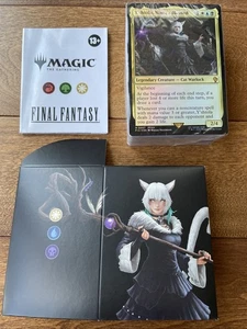 🔥 Magic MTG Final Fantasy XIV Scions und Spellcraft Commander Deck und Box - Bild 1 von 3