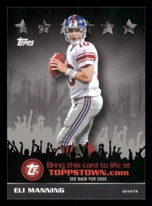 2009 Topps Topps Town Silver #TTT2 Eli Manning - Picture 1 of 2