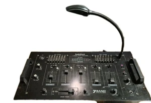 Radio Shack 7 Band Equalizer 3 Kanal Sound Mixer 32-3012 W Mikrofon und Licht - Bild 1 von 6