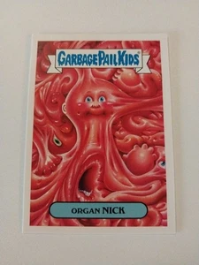 Organ Nick 15a de 20 Garbage Pail Kids CULT HORROR PEGATINA 2019 - Imagen 1 de 2
