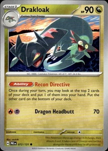 Sv: Prismatic Evolutions Drakloak 072/131 - Picture 1 of 2