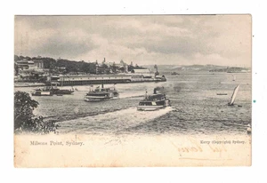 Postal de colección 1905 - Milsons Point, Sydney, Nueva Gales del Sur. Pub. Kerry - Imagen 1 de 2