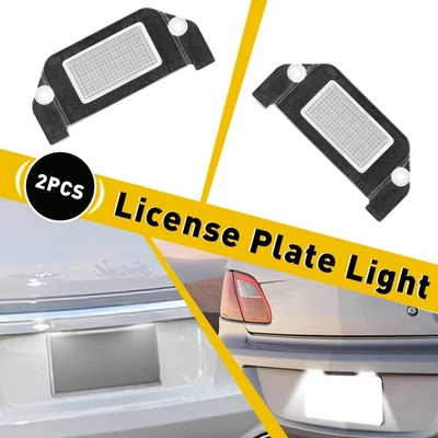 For 2005-2014 Chrysler 300 300C 300S 2PCS LED License Plate Lights White 6000K - Image 1 of 4