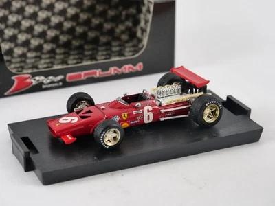 Brumm 1/43 Ferrari 312 F1 GP FRANCIA 1969 Chris Amon R302 #6 - Immagine 1 di 4