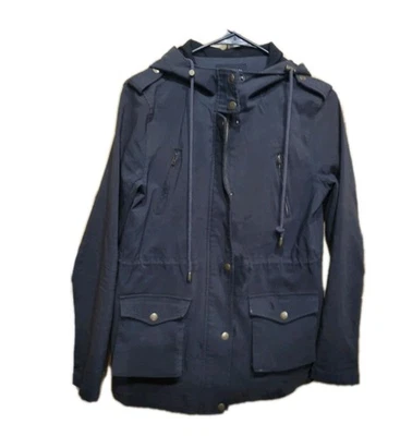 Женский дождевик с капюшоном Eden Society Anorak Цвет серый Размер Small  - Изображение 1 из 4