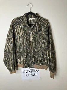 Vintage Walls Realtree Camo Hunting Jacket Full Zip Mens Size XL USA Made - Picture 1 of 12