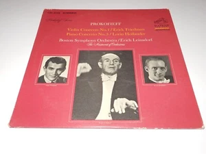PROKOFIEFF VIOLIN CONCERTO NO.1, PIANO CONCERTO NO.5 1964 LP - Picture 1 of 5