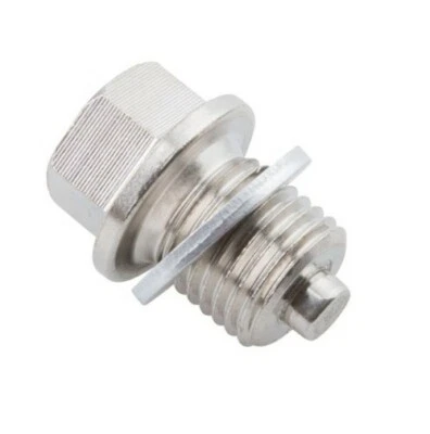 Tusk Magnetic Oil Drain Plug  M10 x 1.5mm Kawasaki KX65 85 100 125 250 500 250F - Image 1 of 4