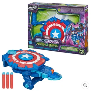 Marvel Mech Strike Monster Hunters - Captain America Blast Shield - Picture 1 of 12