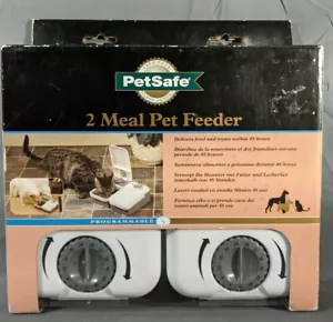 Radio Systems PetSafe Automatic Programmable 2 Meal Pet Feeder New Sealed - Picture 1 of 4