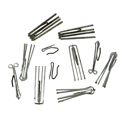 LOT of  Vintage Slip On Steel Drapery Curtain Hooks Pleat Assortment - Image 1 of 4