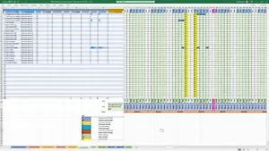 Project Management Delivery Templates | Annual Leave Sickness Tracker Excel Log - Picture 1 of 12