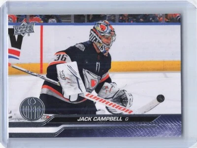 2023-24 Upper Deck Series 1 - #72 Jack Campbell - Image 1 of 2