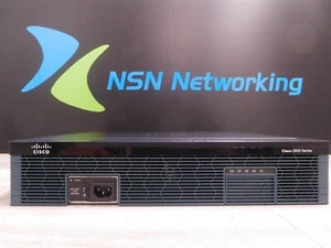 Cisco 2921 C2921-CME-SRST/K9 PVDM3-128 1x VIC2-4FXO 2x VWIC2-2MFT-T1/E1 Router - Picture 1 of 15
