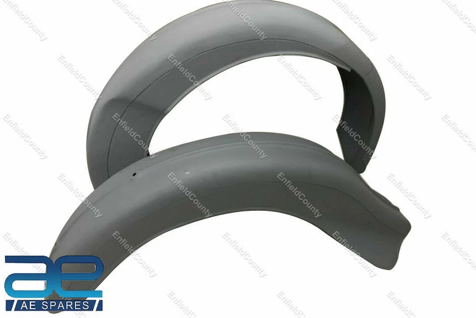 Guardabarros delantero y trasero de acero crudo para motos Ariel VB600cc Foto 1 de 4