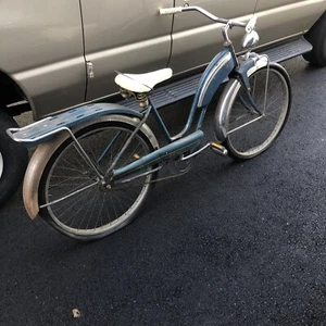 1950s Evans Colson Evan action dual springer Olympic bicycle Rare - Picture 1 of 12