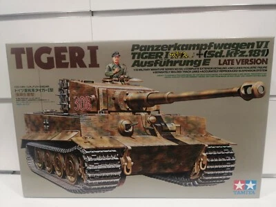 TIGRE I PESADO ALEMÁN Última Versión Tanque Alemán Tamiya 35146 Kit 1-35 - Imagen 1 de 4