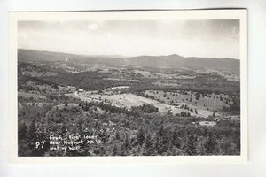 Echt Foto Postkarte Blick vom Feuerturm Hogback Mountain VT - Bild 1 von 1