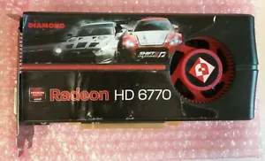 DIAMOND Radeon HD 6770 1GB GDDR5 PCI Express 2.1 x16 CrossFireX Support VC - Picture 1 of 3