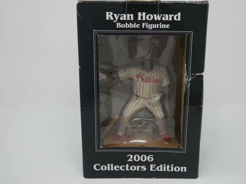 RYAN HOWARD PHILLIES MLB BOBBLE FIGURINE 2006 COLLECTORS EDITION RED CROSS NEW Cover