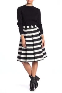 Endless Rose Striped Midi A-Line Skirt NWT NEW Revolve Nordstrom small - Picture 1 of 5