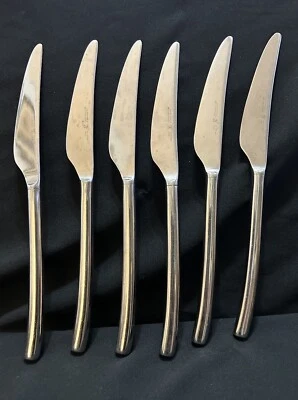 Lote de 6 J.A. "Cuchillos de cena Henckels International Opus 9"" inox curvos de acero inoxidable" Foto 1 de 4