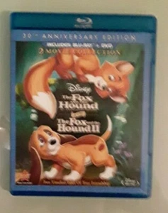 disney THE FOX AND THE HOUND I & II 30th anniversary edition BLU RAY / DVD - Picture 1 of 1