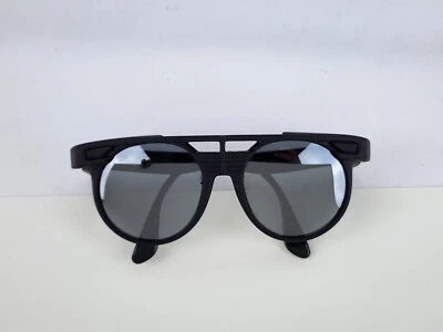 Gafas de sol vintage Sunjet Carrera espejo negro goma cortinas laterales Austria 5251 Foto 1 de 4