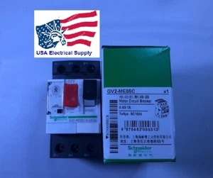 GV2-ME05C Schneider Telemecanique Motor Circuit Breaker 0.63-1  Amp. - Picture 1 of 3