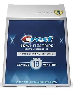 Crest 3D No Slip Whitestrips Professional Effects Teeth Whitening Kit 20 ea - Picture 1 of 8
