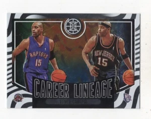 2020-21 PANINI ILLUSIONS BASKETBALL CAREER LINEAGE VINCE CARTER NETS - Picture 1 of 1