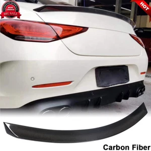 ALERÓN TRASERO CARBONO REAL PARA BENZ C257 CLS450 CLS53 CLS63 2018-21 - Imagen 1 de 12