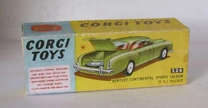 Repro Box Corgi Nr.224 Bentley Continental Sport Saloon - Picture 1 of 1