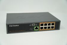 8 Port PoE Switch with 1 Uplink Ethernet Network Max 120W Unmanaged 802.3af/at