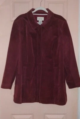 Cherokee Brick 红色 20W 真皮长袖夹克 — 第 1/4 张图片