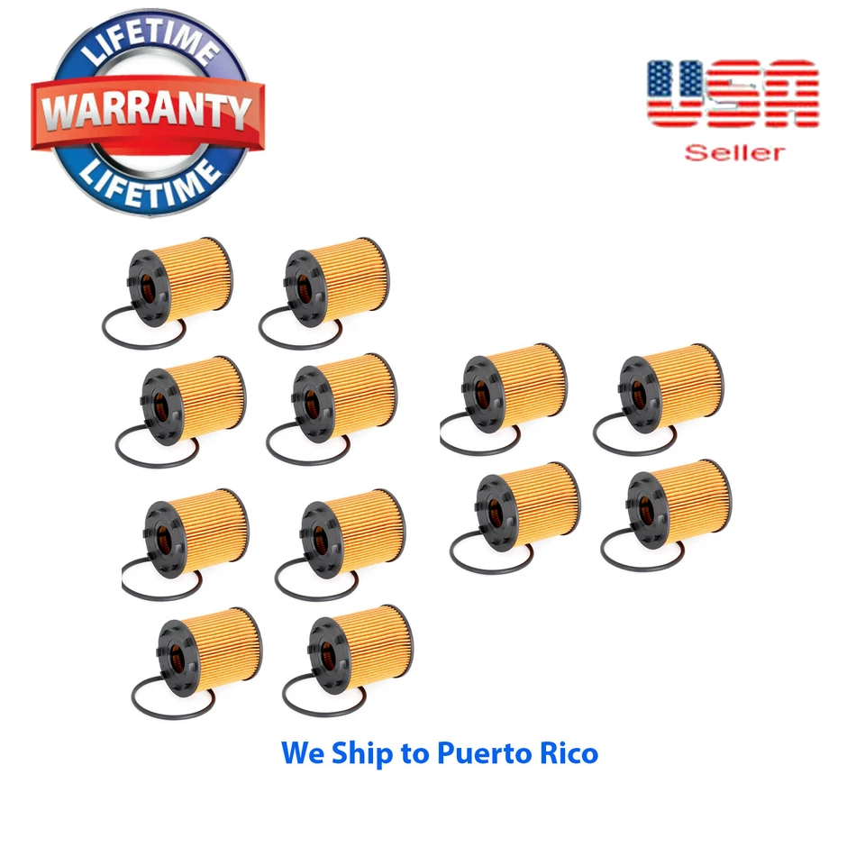 Lot 12  Engine Oil Filter SOE6162 Fits:Dodge Dart Fiat 500 4Cyl 1.4L 2012-2015  - Image 1 of 4