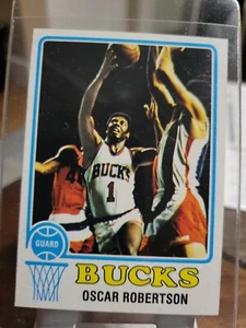 1973-74 Topps Oscar Robertson NM+ BASKETBALL CARD - Picture 1 of 2